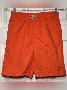 Boys Lands' End Orange Drawstring Shorts